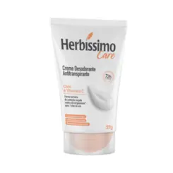 DESODORANTE HERBISSIMO CREME CARE 55G COCO E VITAMINA C
