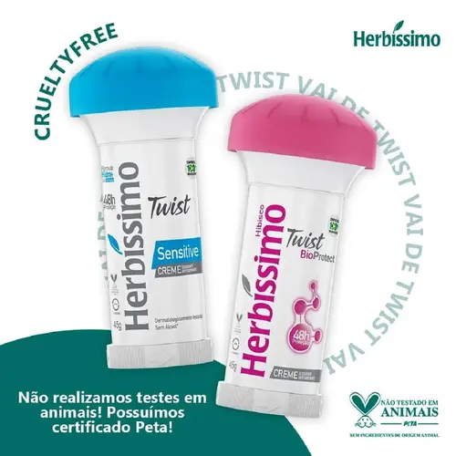 DES HERBISSIMO CR TWIST BIOPROTECT HIBISCO 45G
