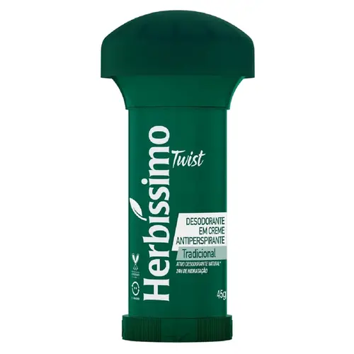 DESODORANTE HERBISSIMO TWIST CREME 45G TRADICIONAL