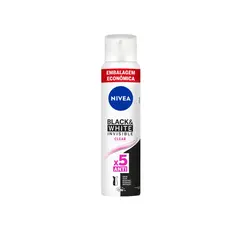 DEO NIVEA AERO 200ML BLACK&WHITE INVISIBLE CLEAR