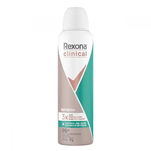 DES REXONA AERO 150 ML CLINICAL FEM REFRESH