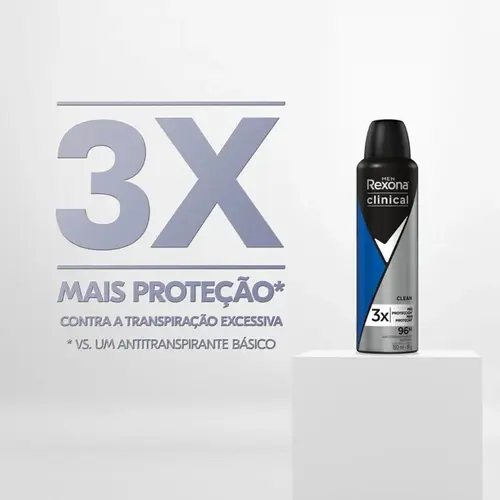 DES REXONA AERO 150 ML CLINICAL CLEAN