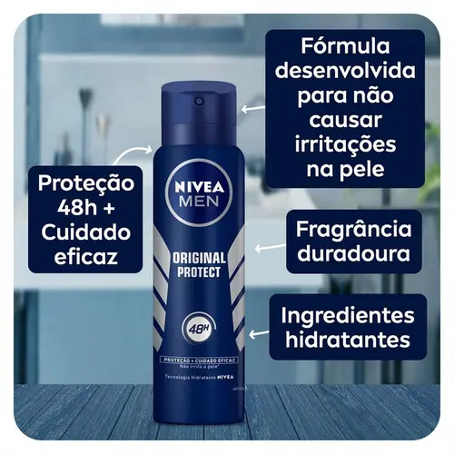 DES NIVEA  AERO150 ML MEN ORIGI
