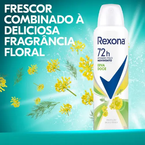 DES REXONA AERO 150 ML ERVA DOCE