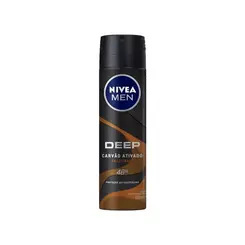 DES NIVEA AERO 150 ML MEN DEEP CARVAO ATIVADO AMADEIRADO