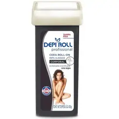 DEPIROLL ROLON REFIL 100 G TAMPA FIXA NEGRA