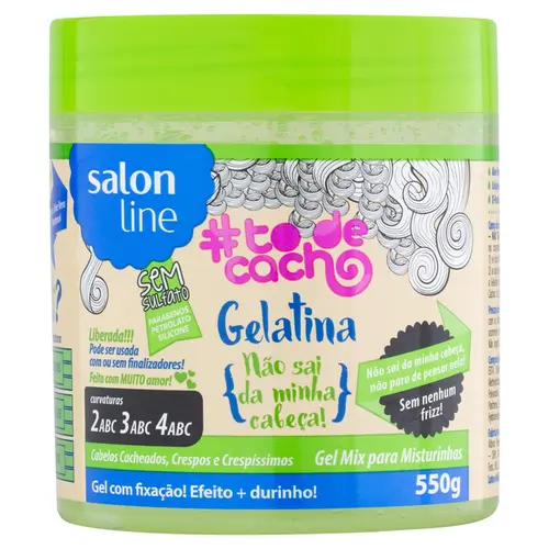 GELATINA CAPILAR SALON LINE SUPERDEFINICAO 550 G SALON LINE