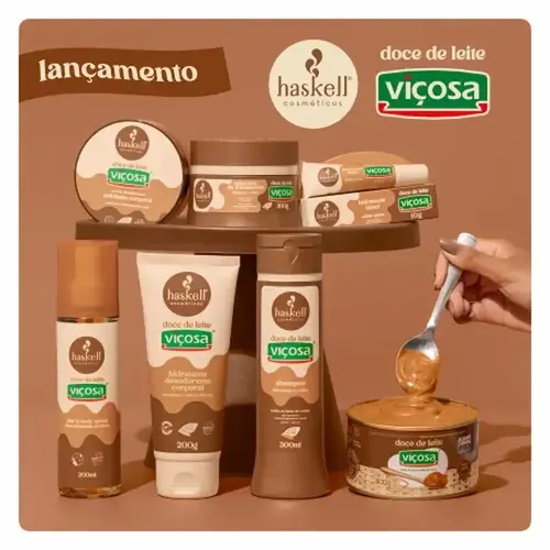 MASCARA DE TRATAMENTO HASKELL DOCE DE LEITE 300G