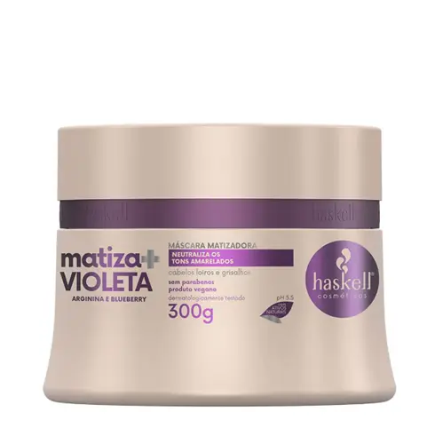 HASKEL MASCARA MATIZA MAIS VIOLETA 300 GR