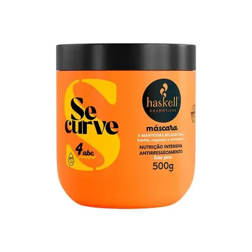 MASCARA HASKELL SE CURVE 500G 3 MANTEIGAS MILAGROSAS