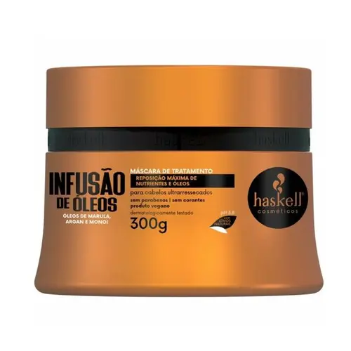 HASKEL MASCARA INFUSAO DE OLEOS 300 G