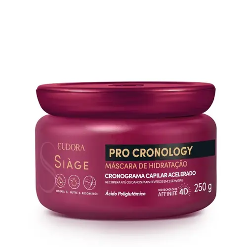MASC HIDRATACAO EUDORA SIAGE 250G PRO CRONOLOGY