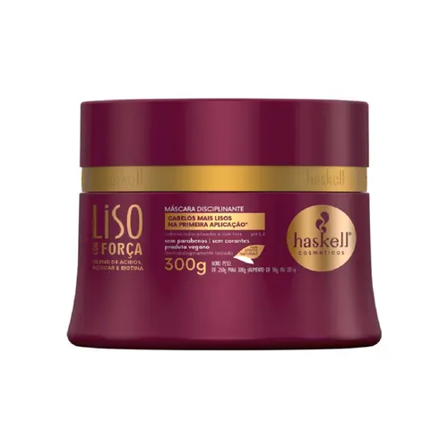 MASCARA HASKELL LISO C FORCA 300GR