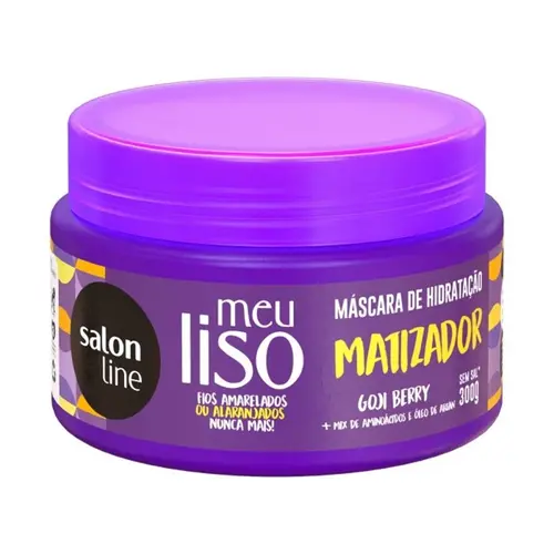 MASCARA SALON LINE 300G MATIZADOR MEU LISO