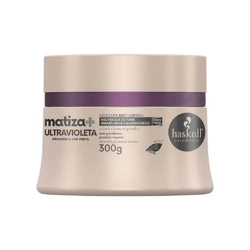 MASCARA MATIZA MAIS ULTRA VIOLETA 300GR HASKELL