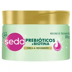 MASC TRAT SEDA 300G PREBIOTICOS+BIOTINA