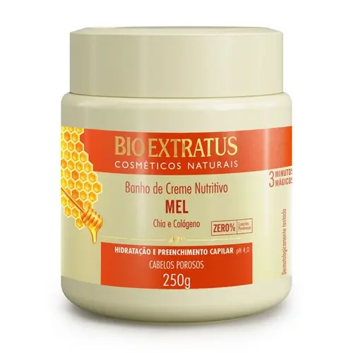 BIOEXTRATUS BANHO DE CREME MEL 250G