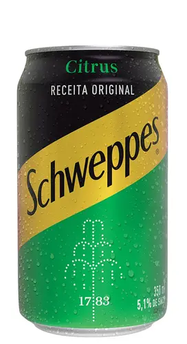 SCHWEPPES CITRUS ORIGINAL LATA 350 ML