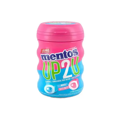 MENTOS UP2U GARRAFA 28UN 56G TUTTI FRUTTI