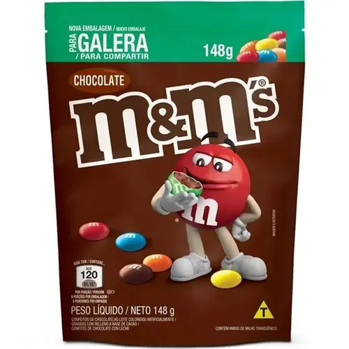 M&MS CHOCOLATE 148 G