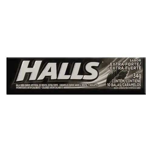 HALLS EXTRA FORTE 10 UN ADAMS