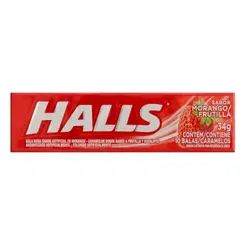 HALLS MORANGO 10 UN ADAMS