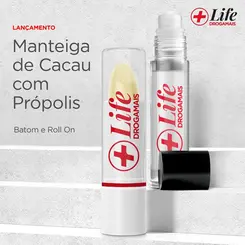 LIFE DROGAMAIS MANTEIGA DE CACAU ROLON 5 ML