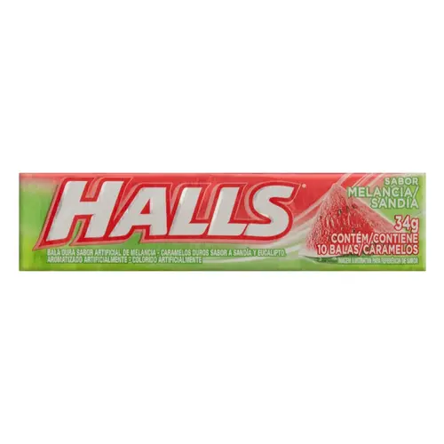 HALLS  MELANCIA 10 UN ADAMS