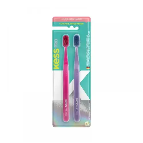 KESS PACK 2 ESCOVAS PRO EXTRA MACIA