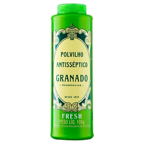 POLVILHO GRANADO ANTISSEPTICO 100G FRESH