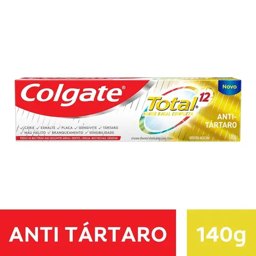 CR DENTAL COLGATE TOTAL 12 ANTI TARTARO 140 G