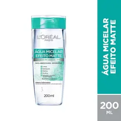 LOREAL AGUA MICELAR EFEITO MATTE 200ML
