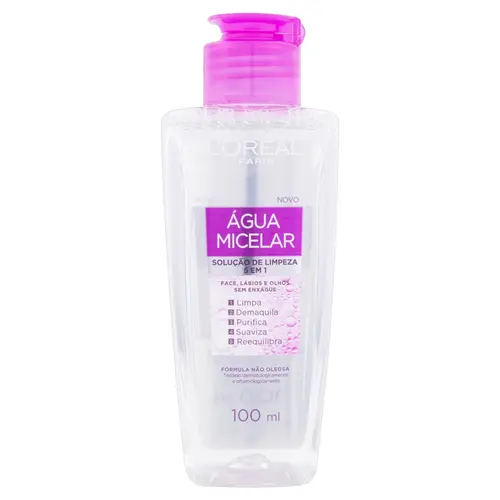 AGUA MICELAR LOREAL 5X1 100ML