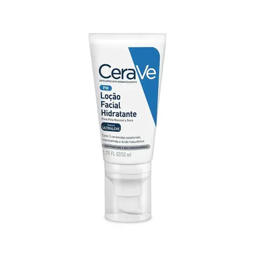 CERAVE PM LOCAO FACIAL HIDRATANTE 52ML