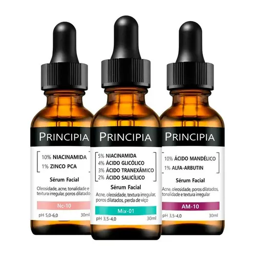 PRINCIPIA KIT TRIO ANTIACNE SERUM NC-10+MIX-01+AM-10 30ML