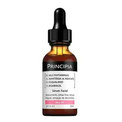 PRINCIPIA SERUM 6% MULTIVIT+MANT. ABACATE+ESQUAL+BISA MIX 03