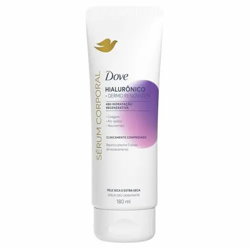 SERUM DEO HIDRATANTE DOVE 180ML HIALURONICO+DERMO RENOVADOR