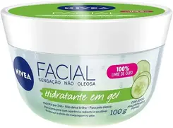 HIDRATANTE EM GEL NIVEA FACIAL 5EM1 100G ACIDO HIALURONICO E PEPINO