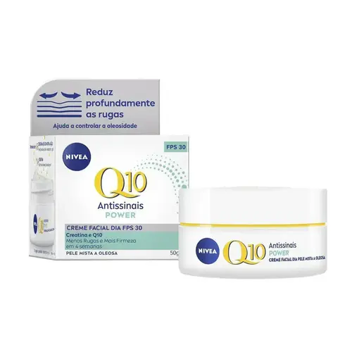 CREME NIVEA VISAGE ANTISSINAIS Q10