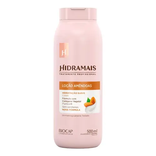 HIDRAMAIS 500 ML LOCAO HIDRATANTE AMENDOAS