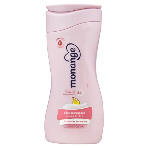 HIDRATANTE MONANGE 200 ML EXTRATO DE OLIVA