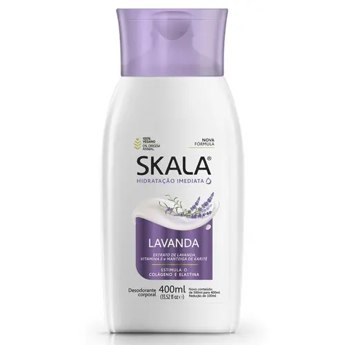 LOCAO HIDRAT SKALA 400 ML LAVANDA