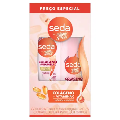 KIT SEDA SH 300 ML+COND 190 ML COLAGENO