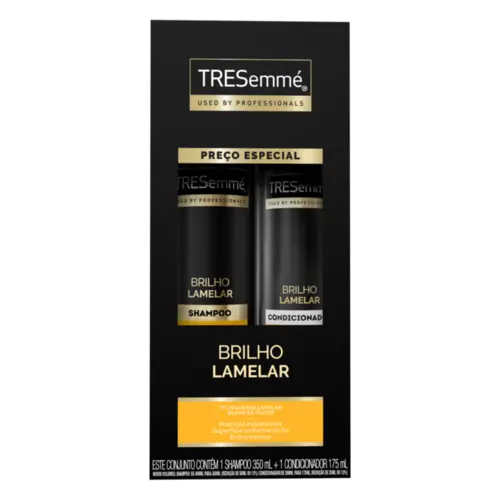 KIT TRESEMME SH 350 ML + COND 175 ML BRILHO LAMELAR