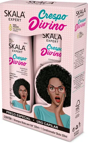KIT SH+COND SKALA CRESPO DIVINO 325 ML