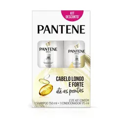 KIT PANTENE SHAMPOO 350 ML+CONDICIONADOR 175 ML LISO EXTREMO