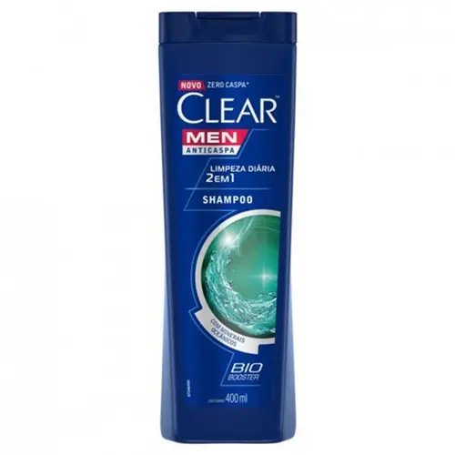 SH CLEAR MEN 400ML ANTICASPA ICE COOL MENTHOL