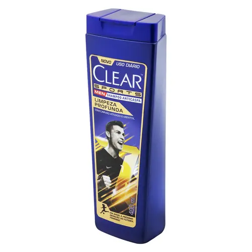 SH CLEAR MEN 400ML ANTICASPA LIMPEZA PROFUNDA