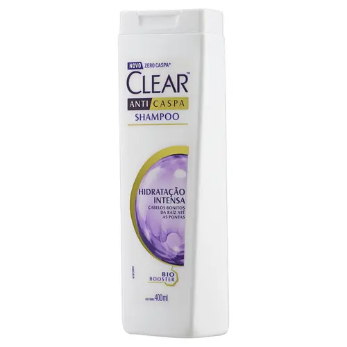 SHAMPOO CLEAR ANTICASPA LEVE 400 ML PAGUE 330ML HIDRATACAO INTENSA