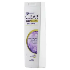 SHAMPOO CLEAR ANTICASPA LEVE 400 ML PAGUE 330ML HIDRATACAO INTENSA